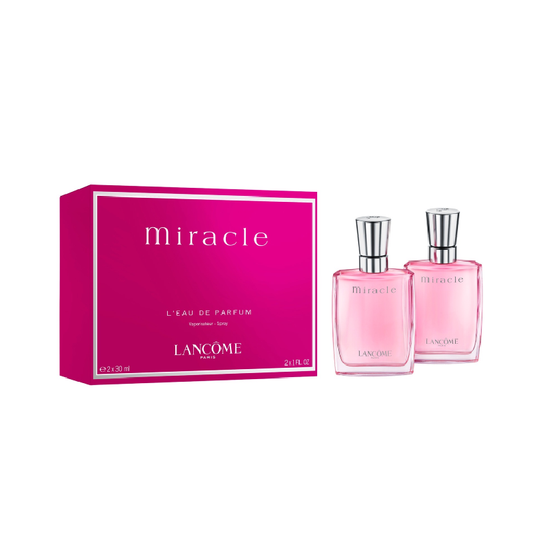 Miracle Lancôme l'eau de parfum 2x30ml Travel exclusive