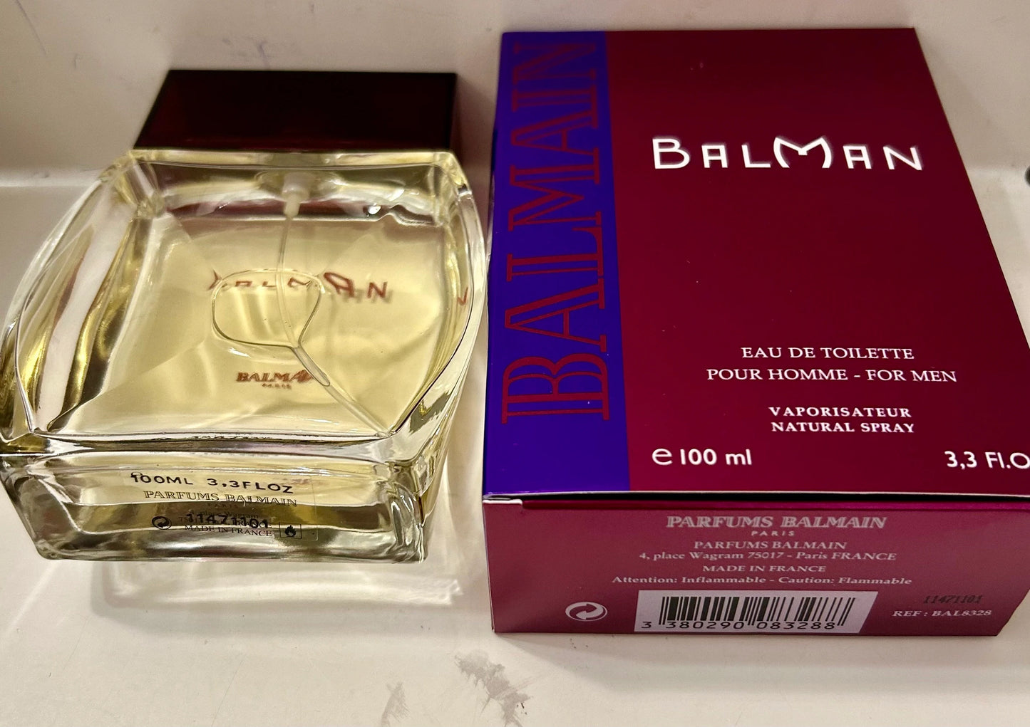 Balman eau de toilette for men 100ml , not full bottle, vintage, rare