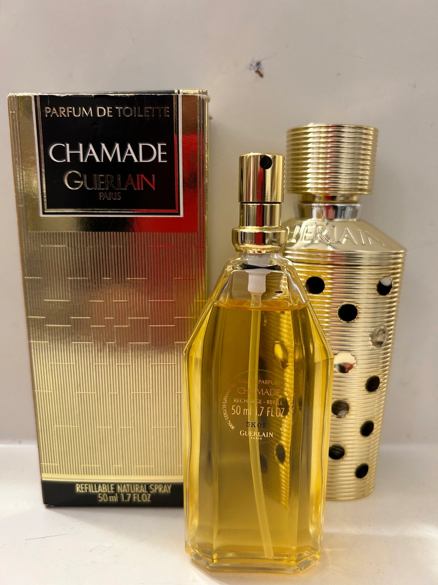 Guerlain Chamade eau de parfum 50ml recharge, vintage, rare