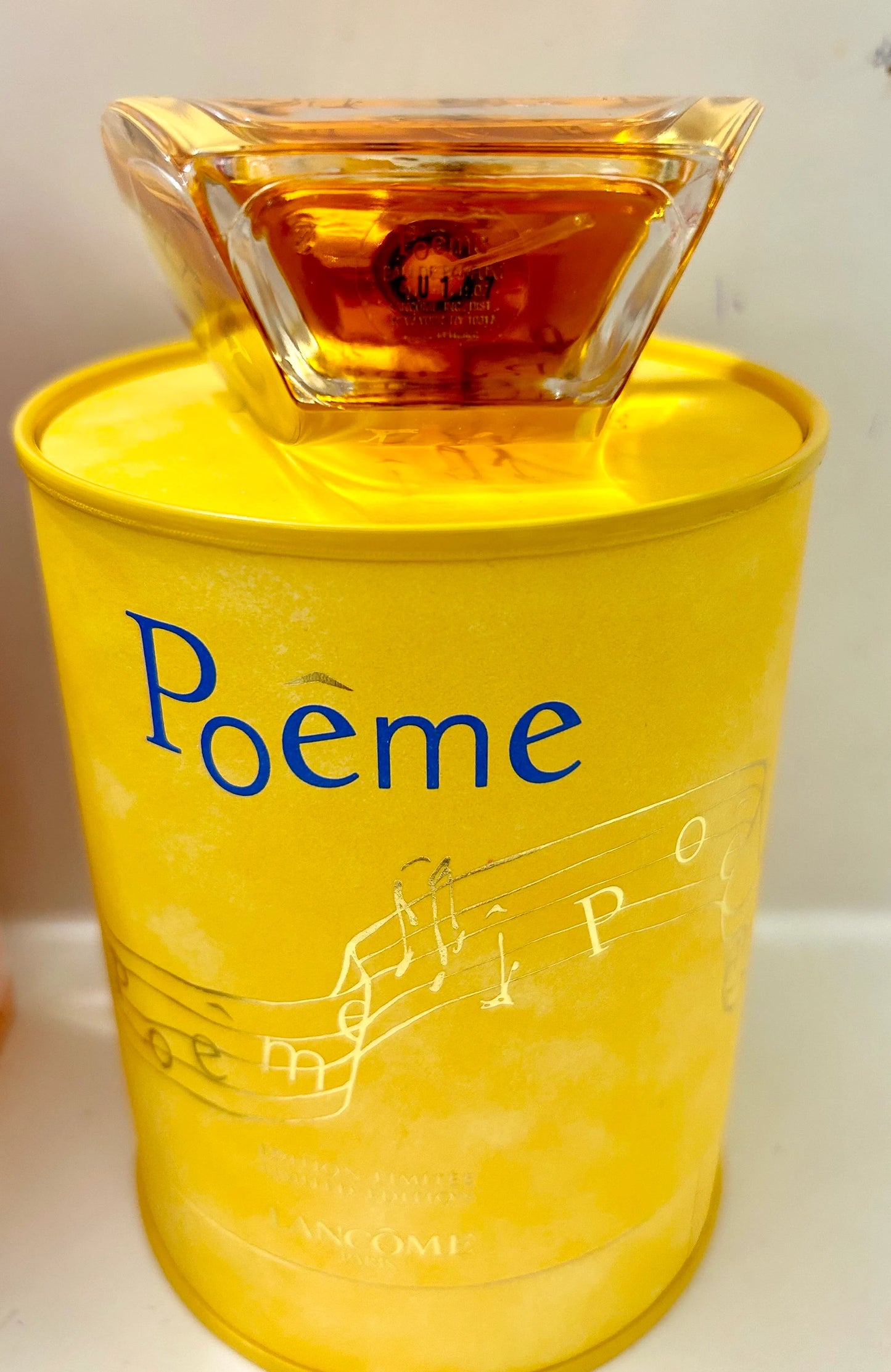 Poême Lancôme 50ml eau de parfum limited edition, vintage, rare