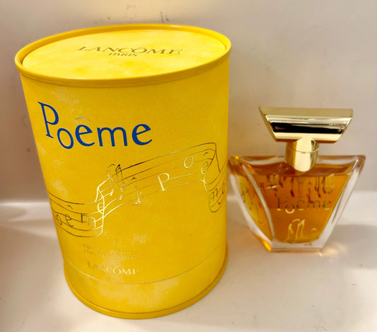 Poême Lancôme 50ml eau de parfum limited edition, vintage, rare