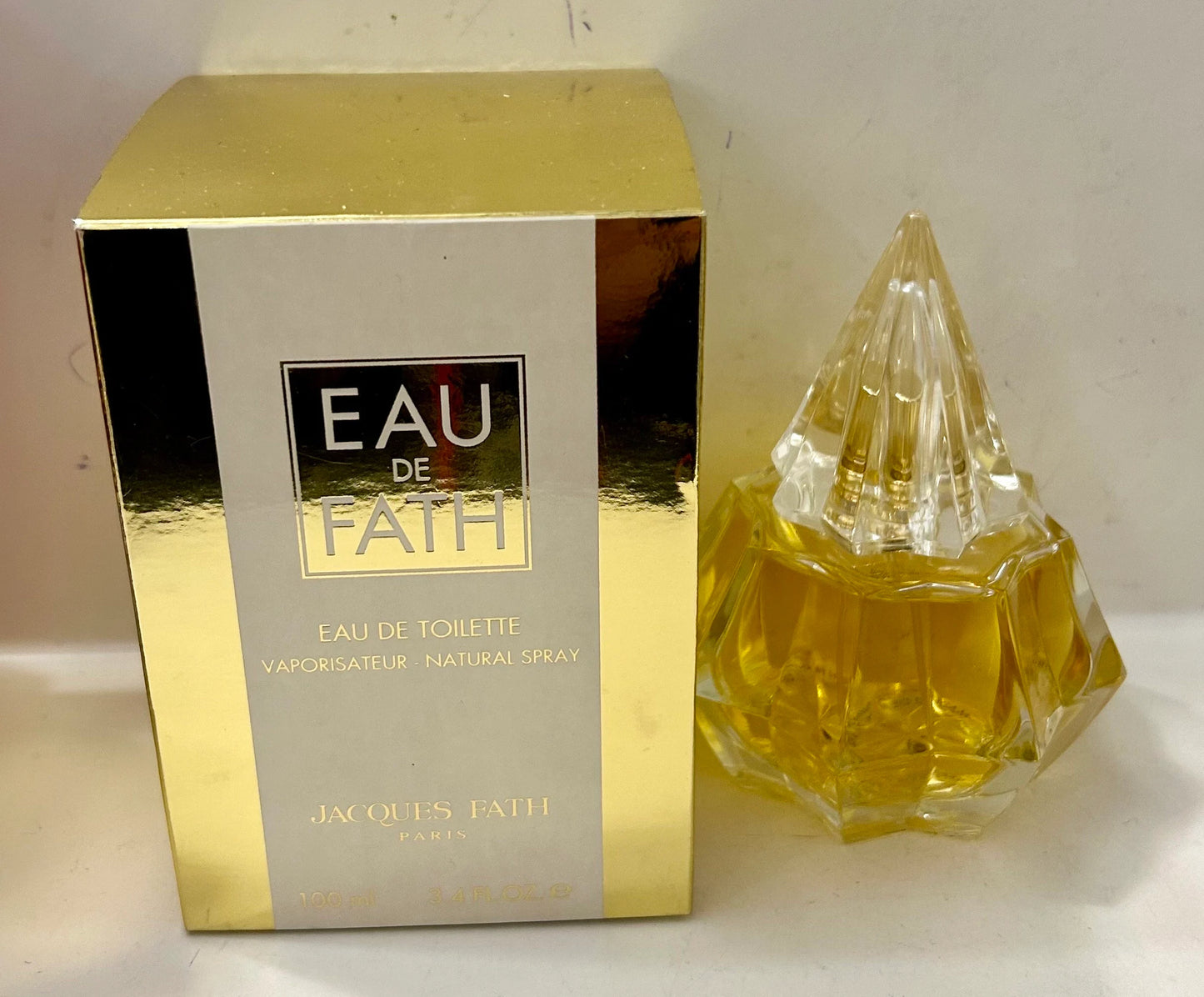 Eau de Fath Jacques Fath eau de toilette 100ml vintage, rare