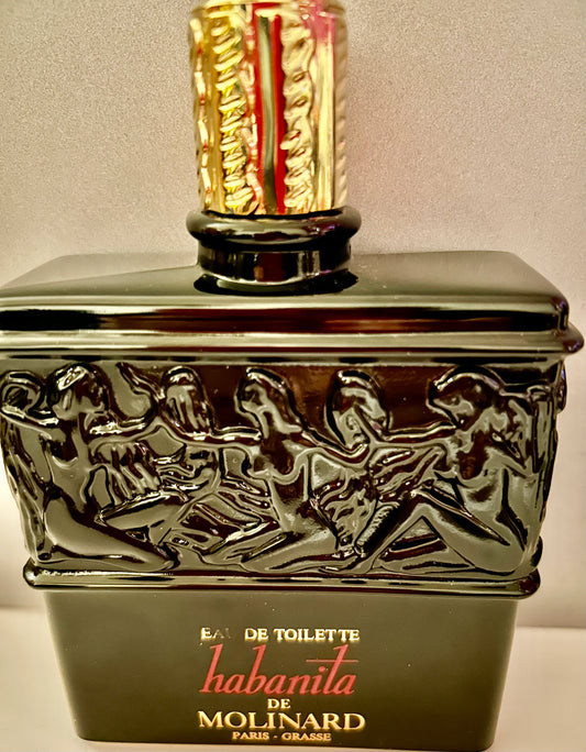 Molinard Habanita eau de toilette 200ml Lalique creation number 925, vintage , very rare