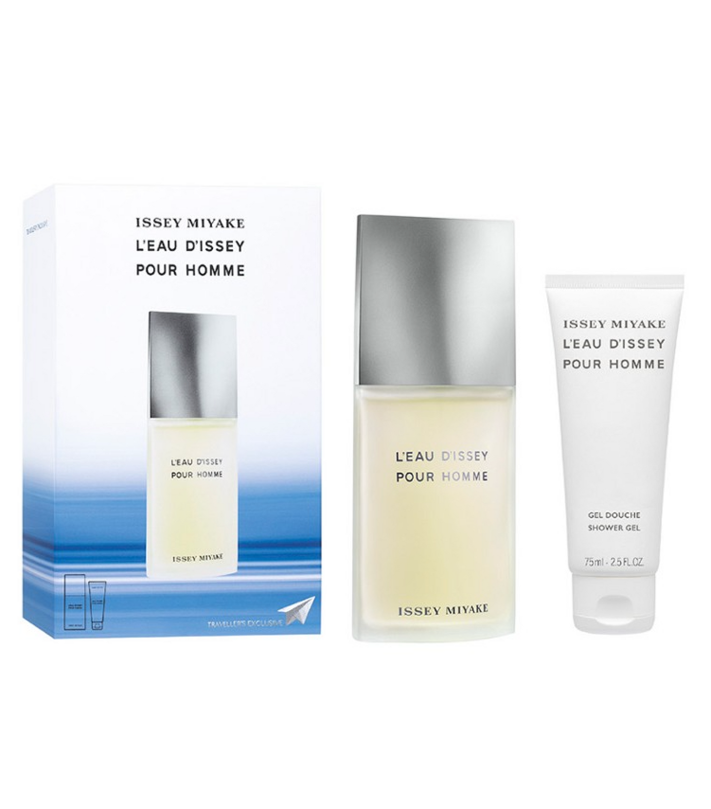 Issey Miyake l'eau d'Issey for man Traveller's exclusive eau de toilette 75ml + shower gel 75ml