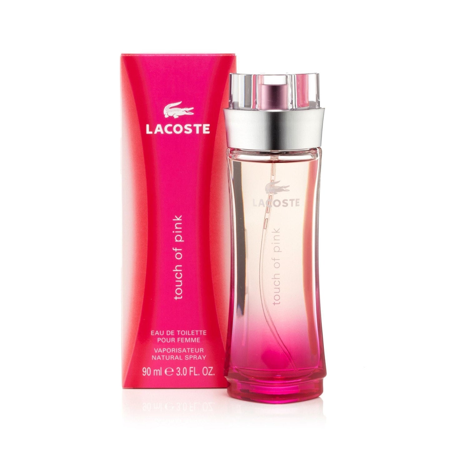 Lacoste touch of pink eau de toilette 90ml