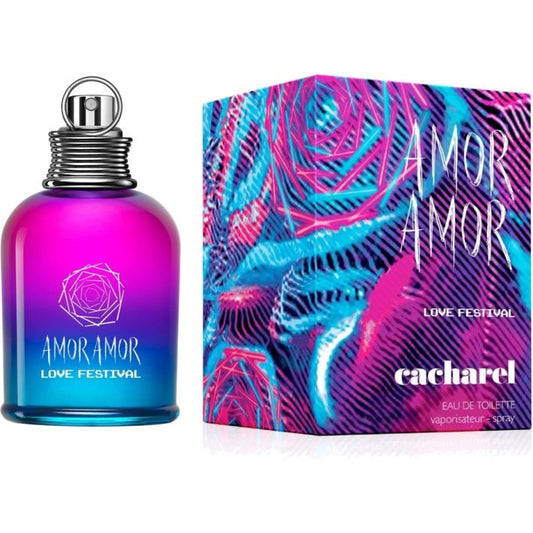 Amor Amor love festival Cacharel eau de toilette 100ml