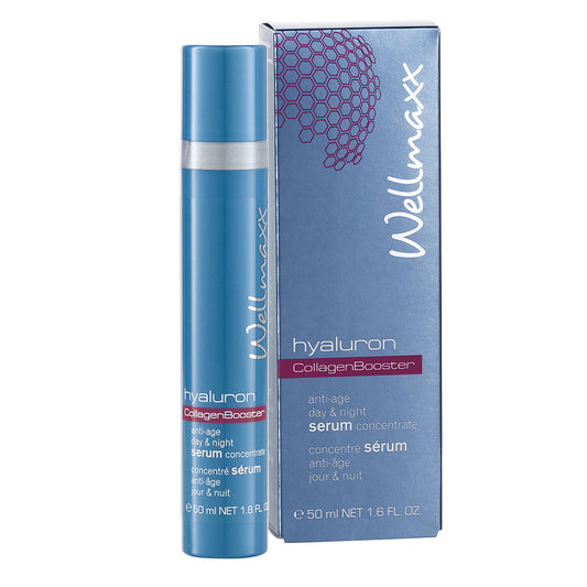 Wellmaxx hyaluron anti-age day & night collagen booster care serum 50ml