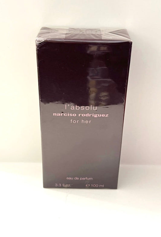 L’absolu Narciso rodriguez for her eau de parfum 100 ml. 3.3 fl. Very Rare .Vintage.