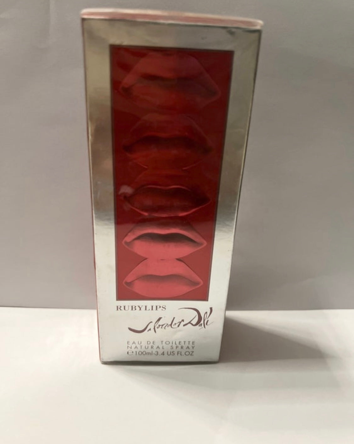 Salvador Rubylips Deli Eau De Toilette 100 ml.Very rare .Vintage.