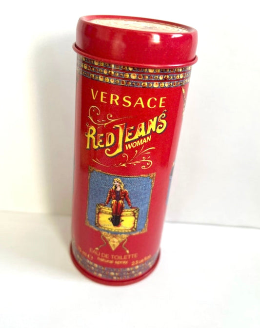 Versace Red Jeans women eau de toilette 75 ml.Rare.Vintage.