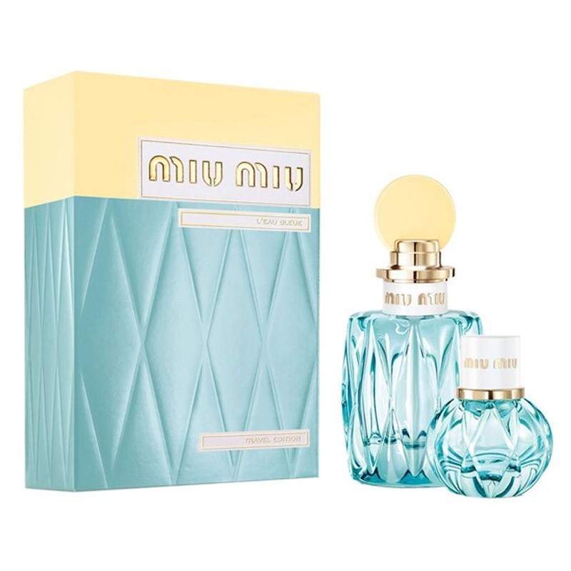 Miu Miu L'eau Bleue travel edition eau de parfum 100ml + eau de parfum 20ml