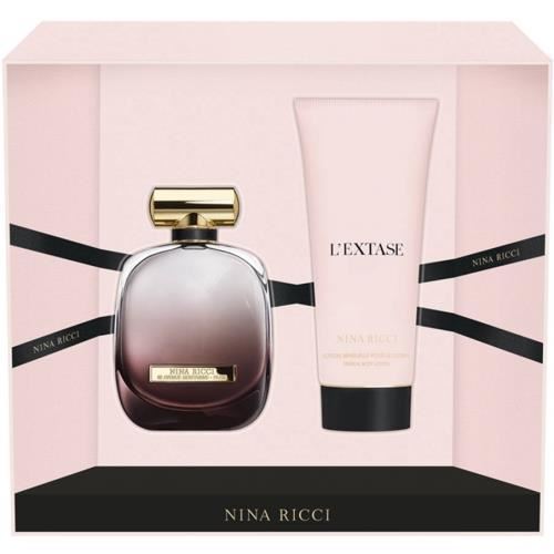 Nina Ricci L'extase coffret eau de parfum 80ml + lotion sensuel pour le corps 200ml